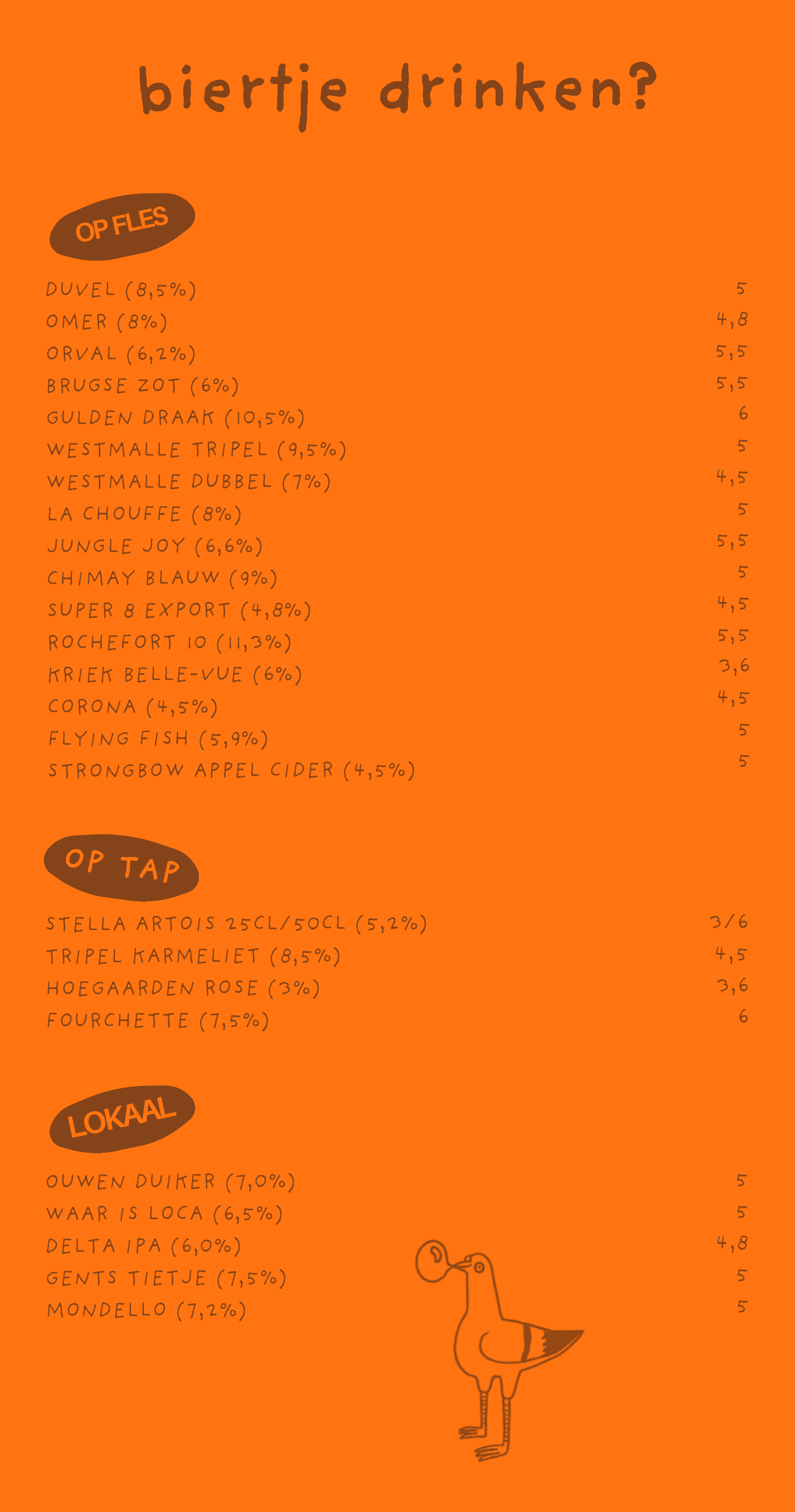 bierkaart pagina 1